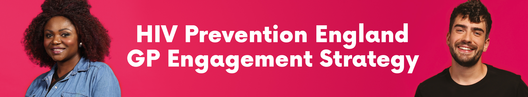 HIV Prevention England GP Engagement Strategy banner