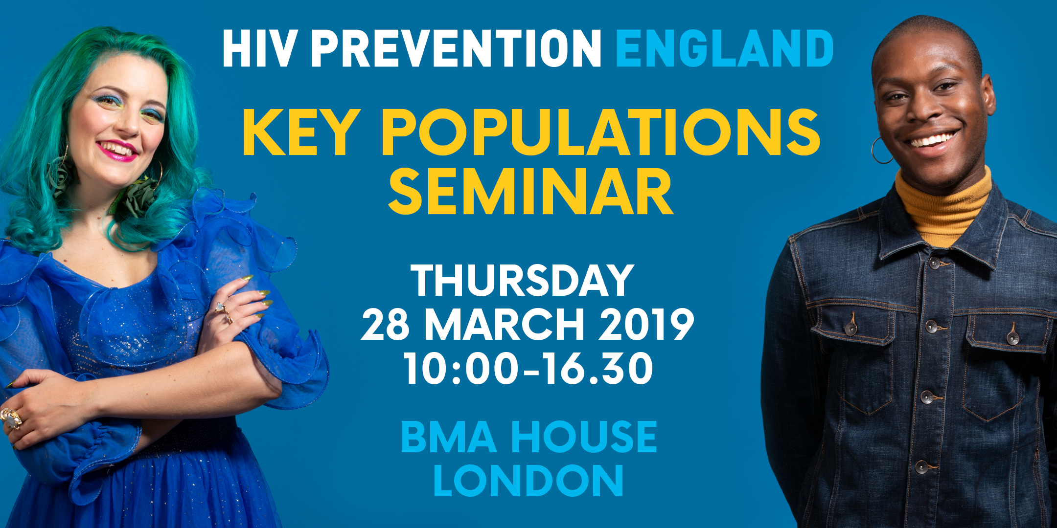 Key Populations seminar, Thursday 28 March 2019, 10-4.30, BMA House, London