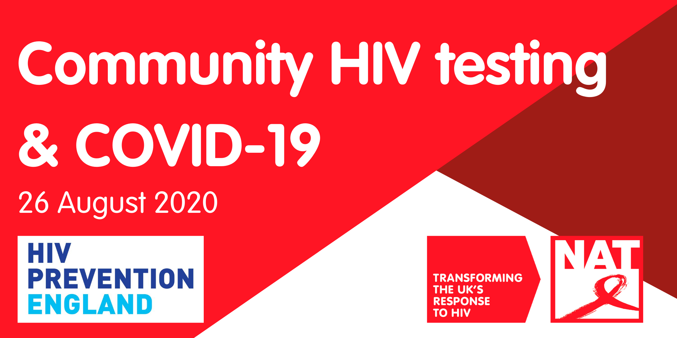 Community HIV testing and COVID-19